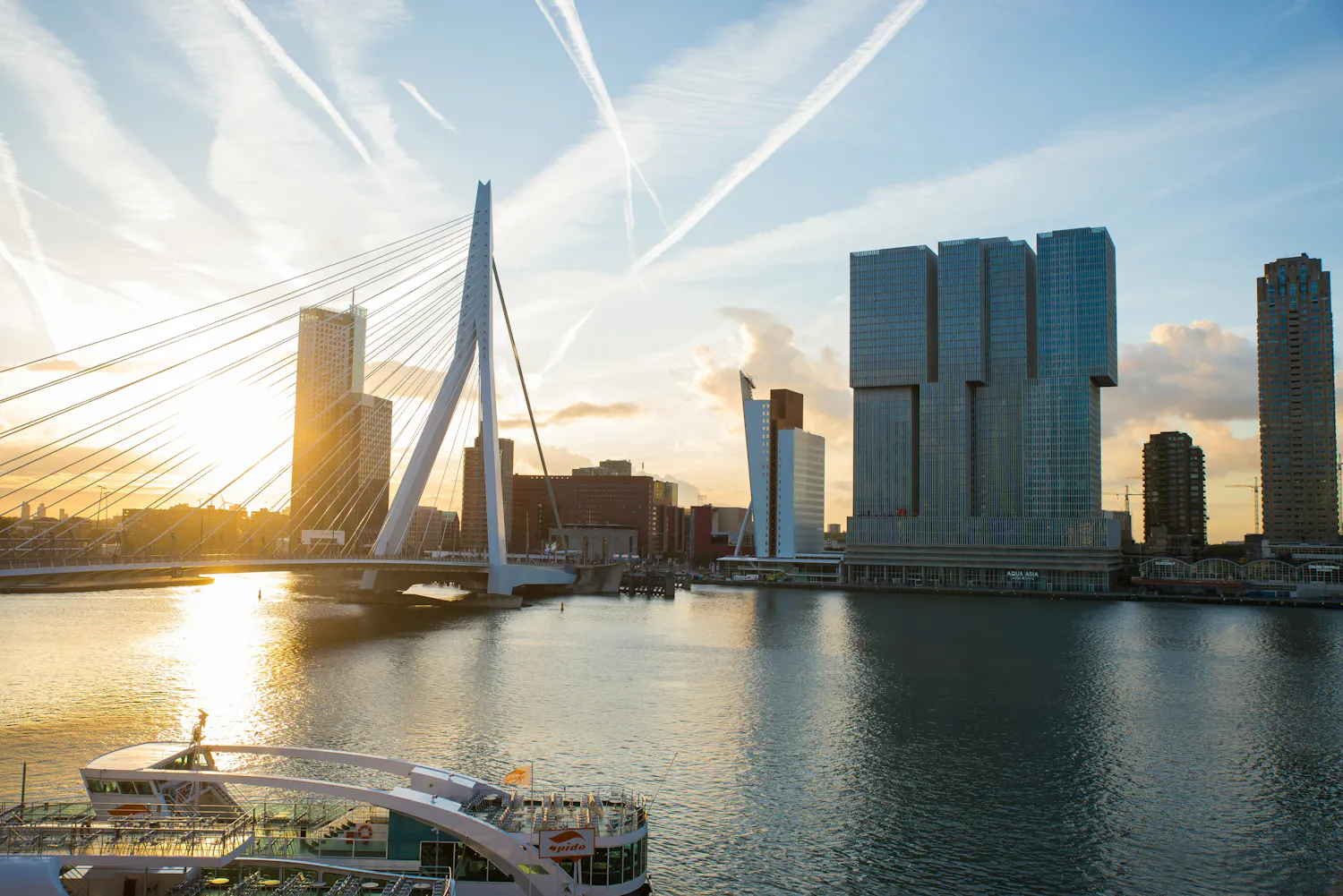 Foto van Rotterdam