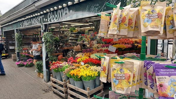 Bezoek aan de Bloemenmarkt