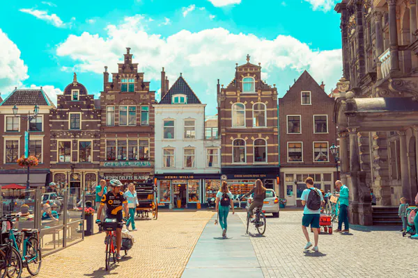 Delft with kids